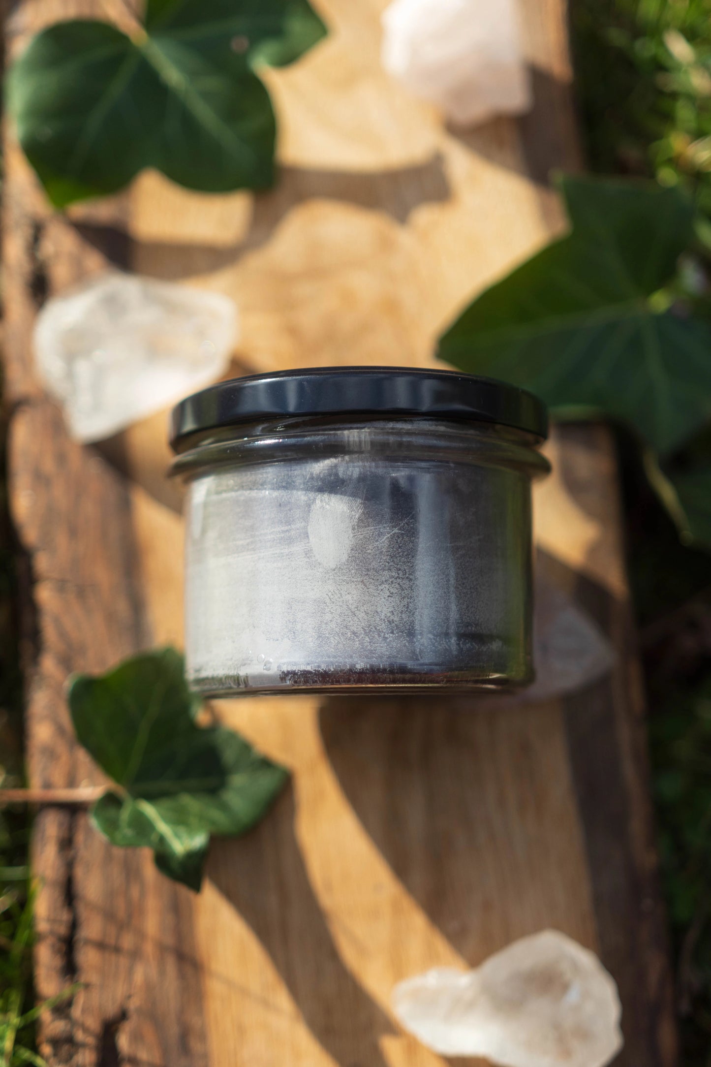 Svíčka ve skle Magie Noci - Palo Santo, Oheň, Borový les