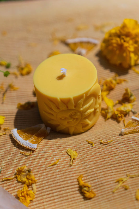 Svíčka Slunce a Měsíc Válec