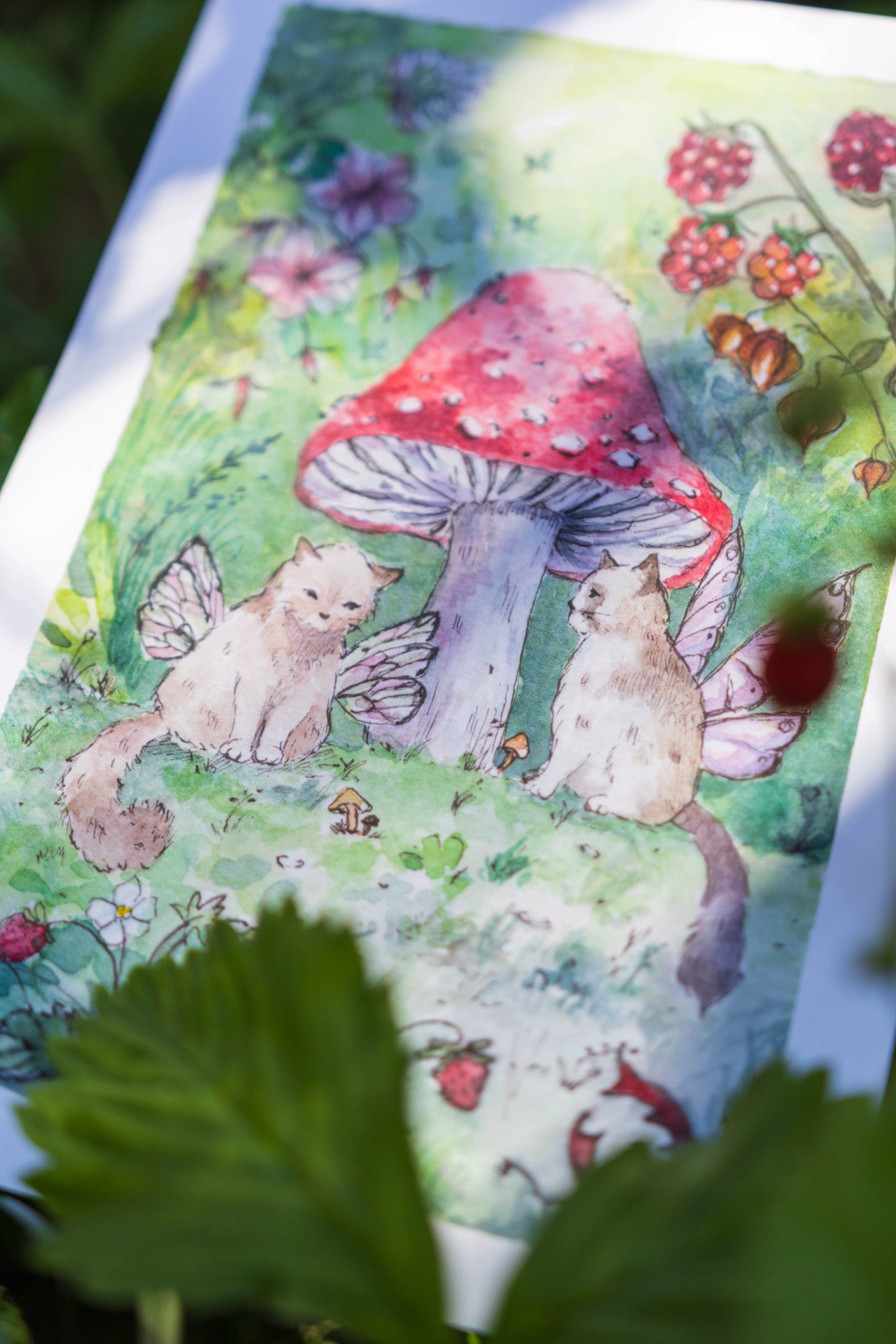 Print A5 Kočičí Víly