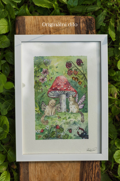 Print A5 Kočičí Víly
